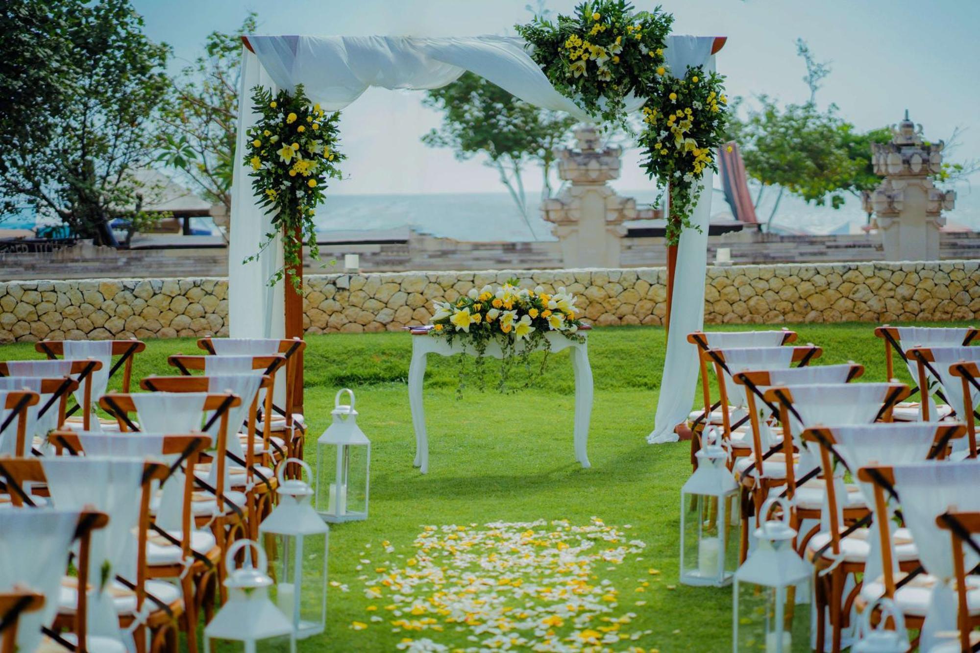 Bali Niksoma Boutique Beach Resort Легиан Экстерьер фото Wedding venue